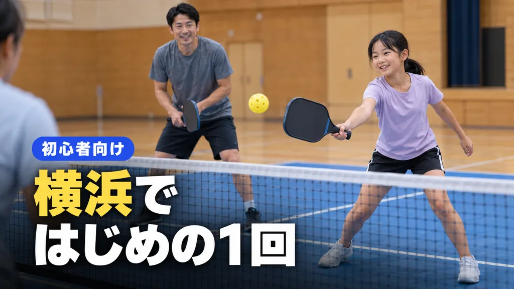 ピックルボール 横浜・神奈川のコートと体験できる場所20か所